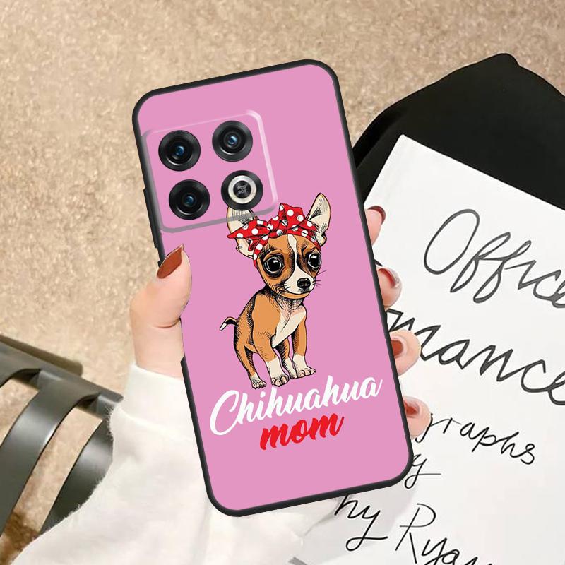 

Love Chihuahua Dog Mom Puppy Case For OnePlus 15 R 12 12R 13T 13 13R 11 10 Pro 10T 8T Nord 5 CE 2 3 4 Lite N20 N30 Cover OnePlus Nord N30