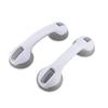 2PCS Suction Grab Bar for Bathtubs and Showers Sturdy PP Removable Shower Handrails Anti Slip Bathroom Safety Handle