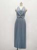 2025 African Style Women's Sleeveless Vest & Pleated Long Skirt Two-Piece Summer Set