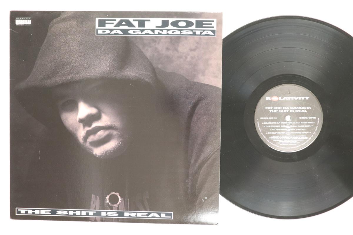 

12-дюймовий запис FAT JOE The Shit Is Real 8856112141 Relativity Vio 1994 США Rap HipHopRB Вживаний