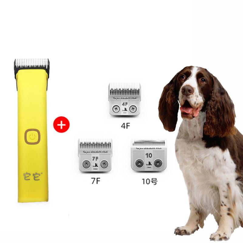 

Professional Dog Hair Clipper Kit Electric Cutter Grooming Dog Hair Trimmer Portable Teddy Haircut Machine Beauty Pet Trimmer
