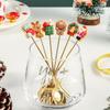 6pcs/set Christmas Spoons for Home Tableware Coffee Spoon Teaspoons Dessert