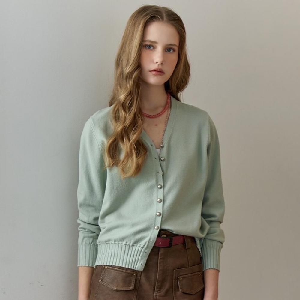 MAXZA V Neck Knit Cardigan Ze11qd506na