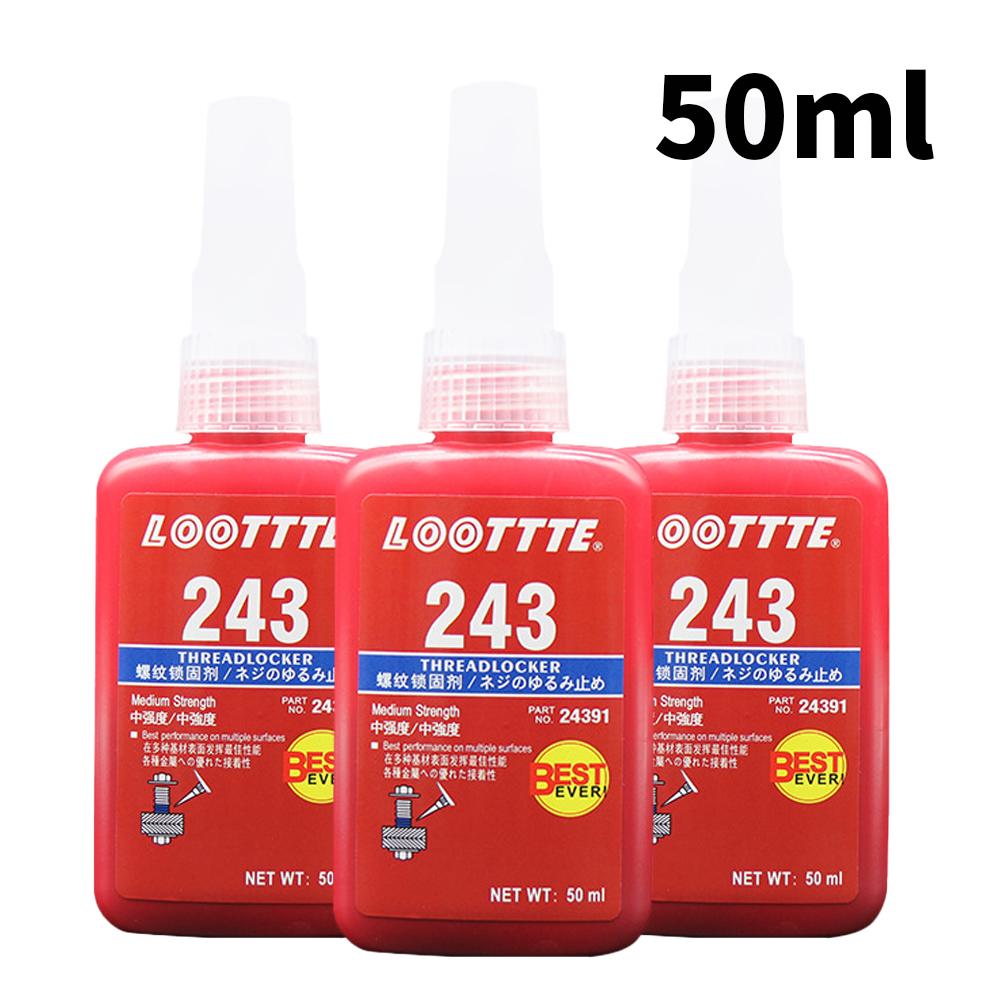 High-capacity Thread Interlock 243 High-strength Thread Interlock Used for M6-M20 Thread Interlock and Sealing for Home Car Tool