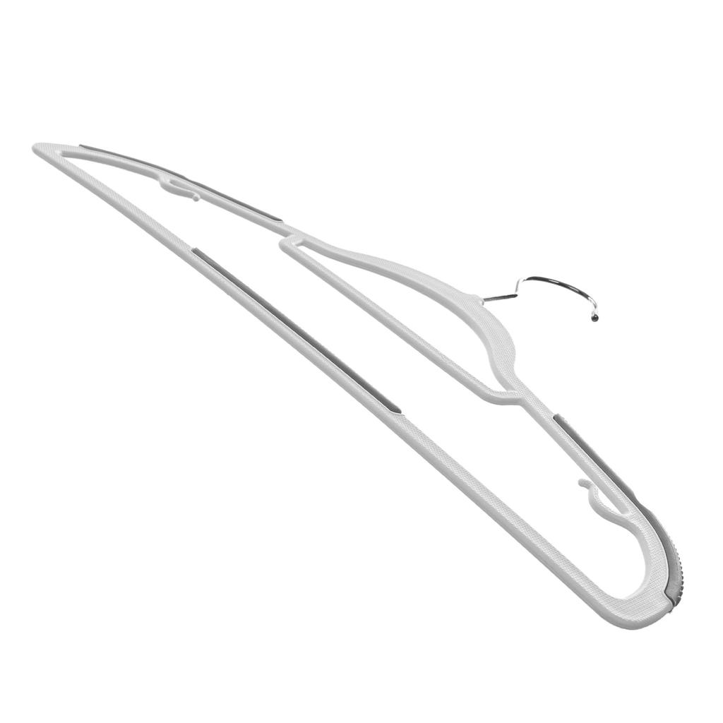 KADAX Hanger With Non-Slip Surface For Clothes Grey