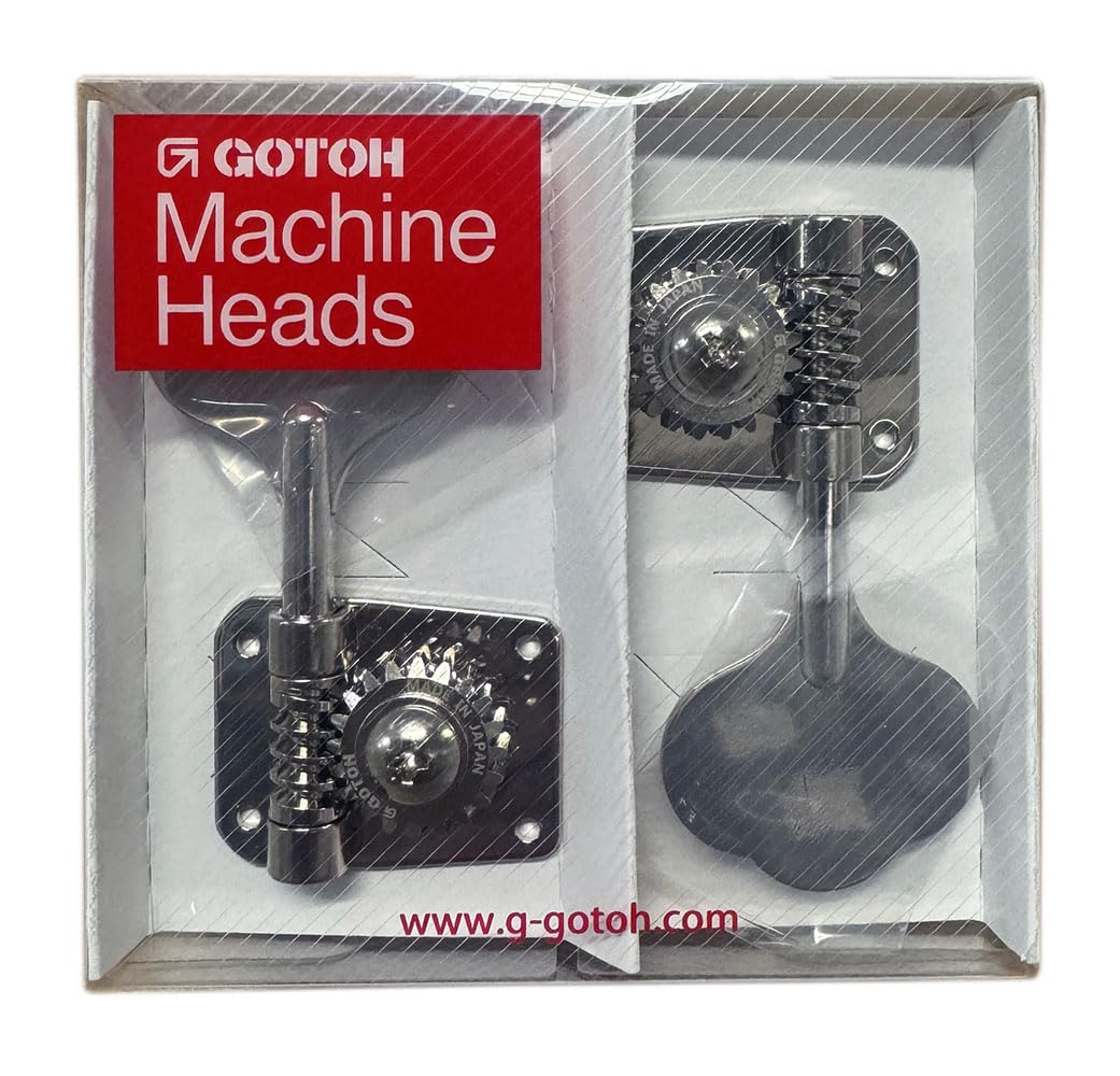 GOTOH GB10-L4-N Nickel Bass Tuners, L4, 3006NX/D