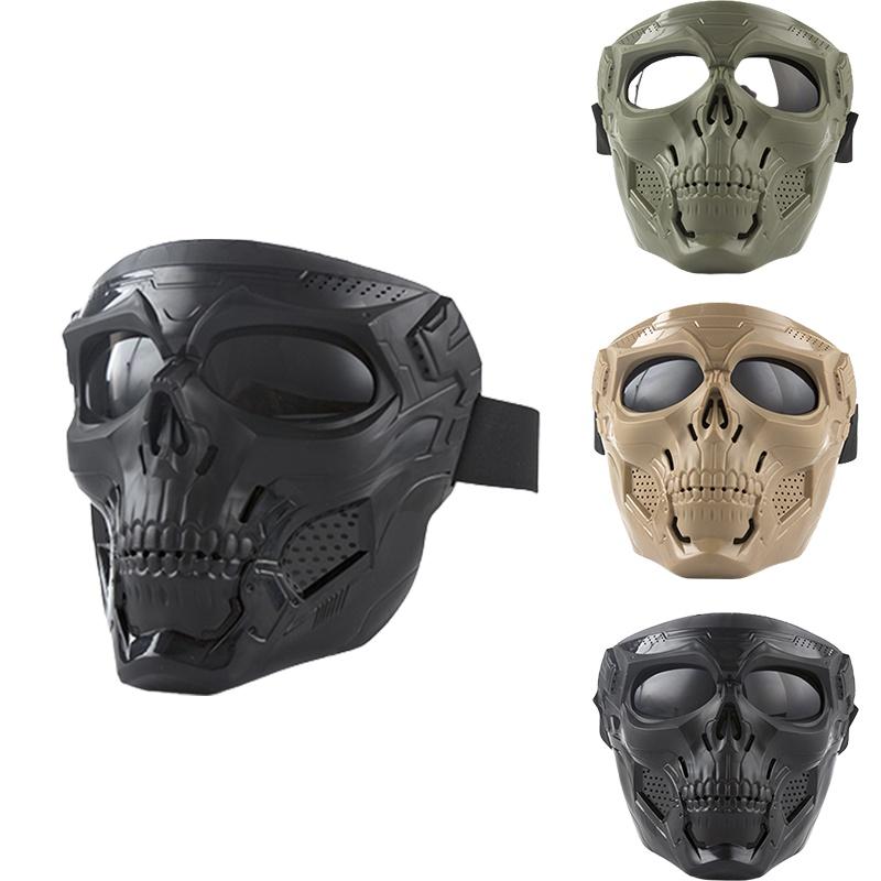 Harley Skull Mask Windproof Goggles Tactical Dustproof Eyewear