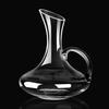 Crystal Glass Red Wine Decanter Set with Quick Pour European-Style Glasses
