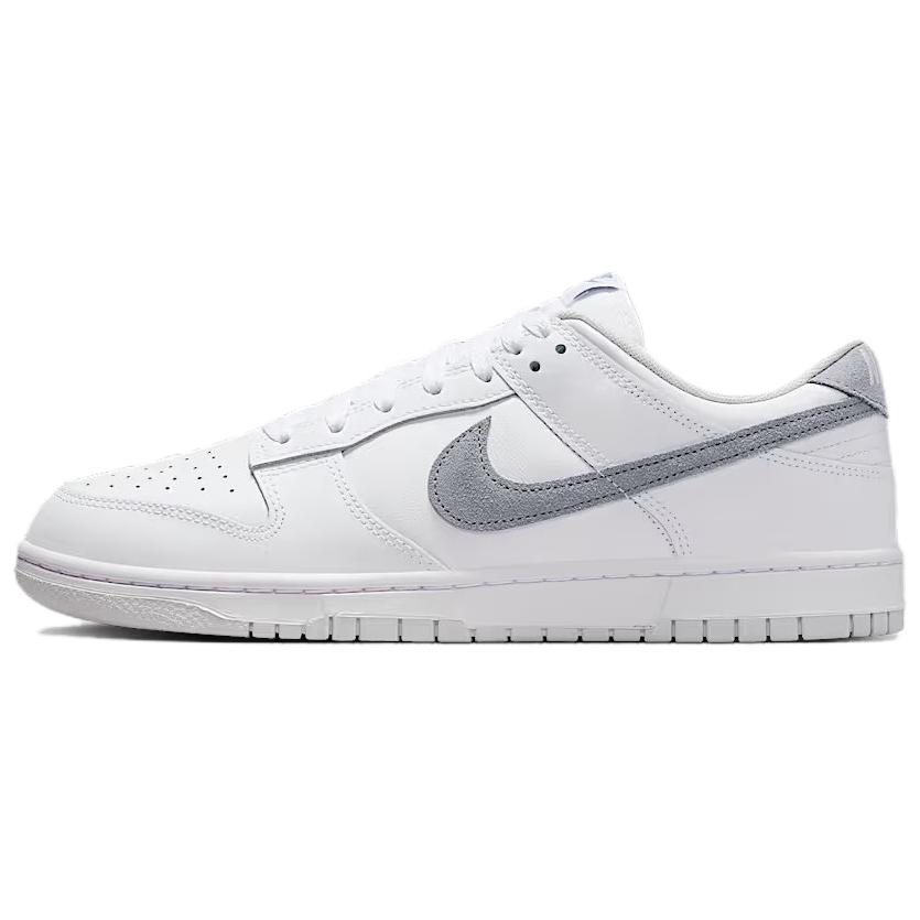 Nike Dunk Low Men s Lifestyle Sneakers White Ashen Slate Pure Platinum IH0632-141 EU 44