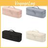 Travel Nylon Dual Layer Hair Dryer Storage Bag With Dividers For Bathroom Organization