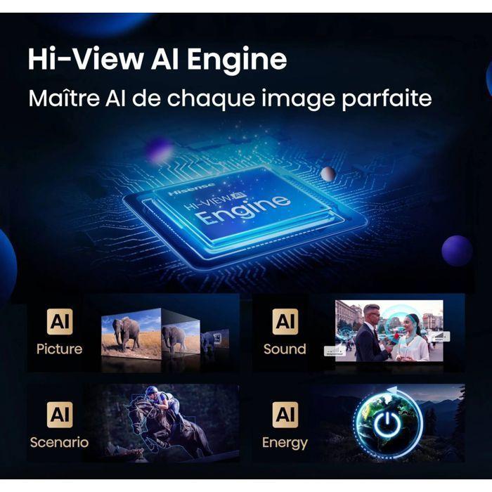 TV 85" Hisense 85U7Q PRO Mini-LED QLED 4K 144Hz 2.1.2 Dolby Atmos