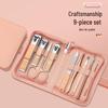 18-Piece Stainless Steel Manicure Nail Clippers and Tools Set with Zipper Case