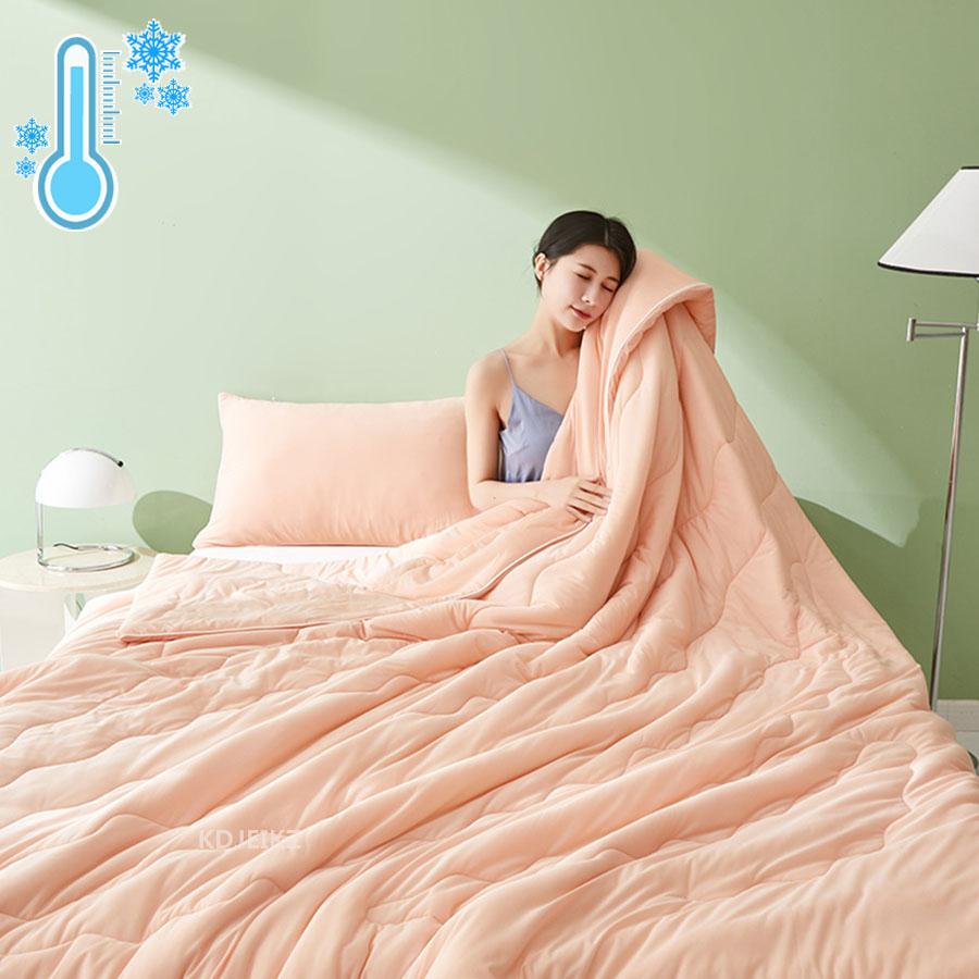 High Quality Cooling Blanket Summer Thin Quilt For Adults And Children Air Conditioned Quilt Cool Feeling Simple Fashion