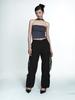 MLK Pocket Cargo String Pants (Black)
