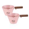 Bincoo measuring cup Stainless steel coffee extract cup espresso cup Italian liquid cup Coffee ounce cup milk jar Milk cup 100m