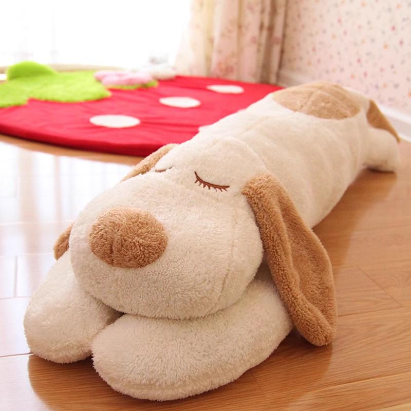 Super Soft Washable Plush Dog Pillow - Cute Sleeping Doll for Men and Women