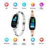 F81 Women's Smartwatch: Glucose, Blood Pressure, Heart Rate, Temperature Monitor with Pedometer & Call Alerts
