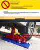2 Ton Horizontal Hydraulic Car Jack for Tire Changes & Repairs