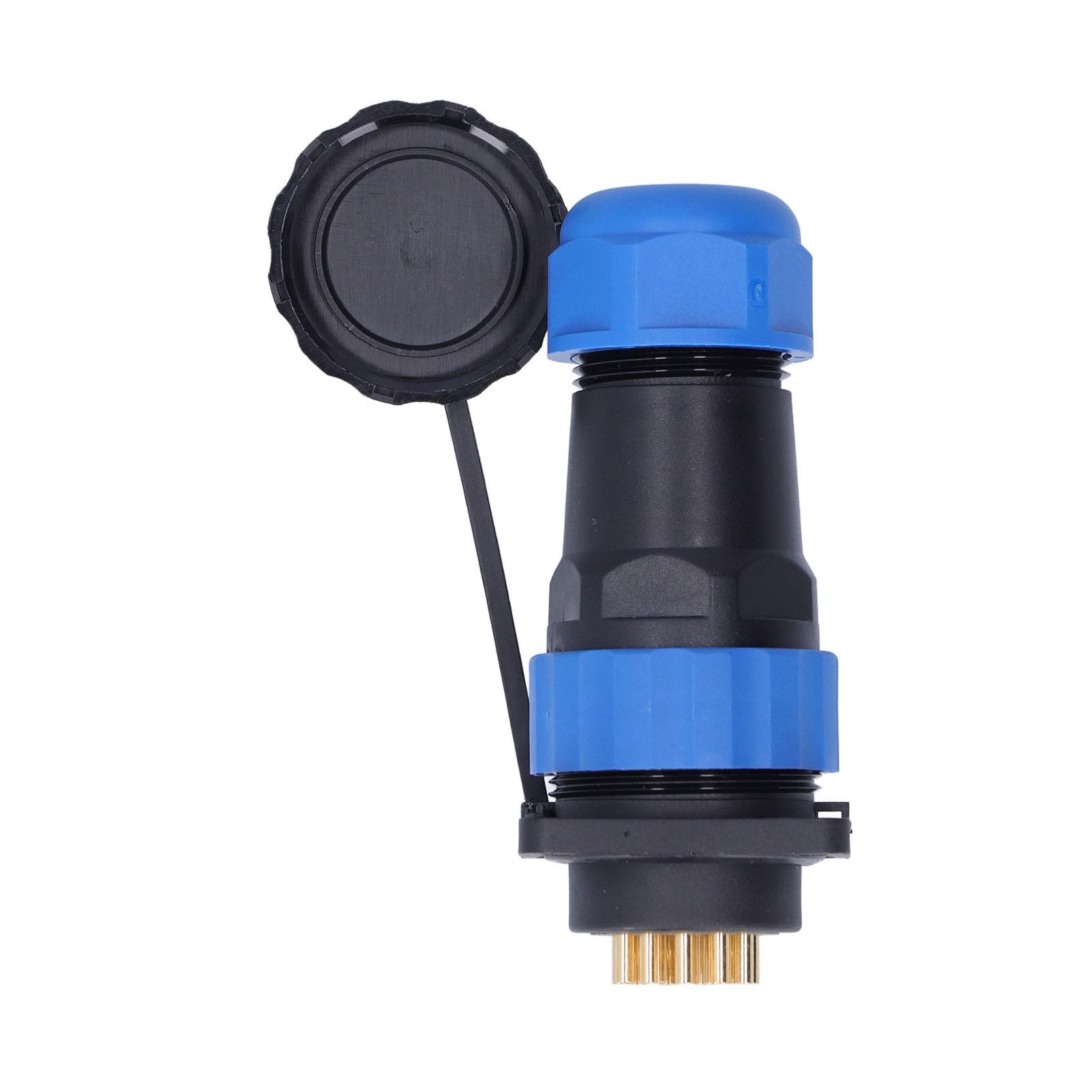 

IP68 Waterproof Power Connector Male Female Square 4 Hole Aviation Plug Socket 380V 10A SP2816 Pin