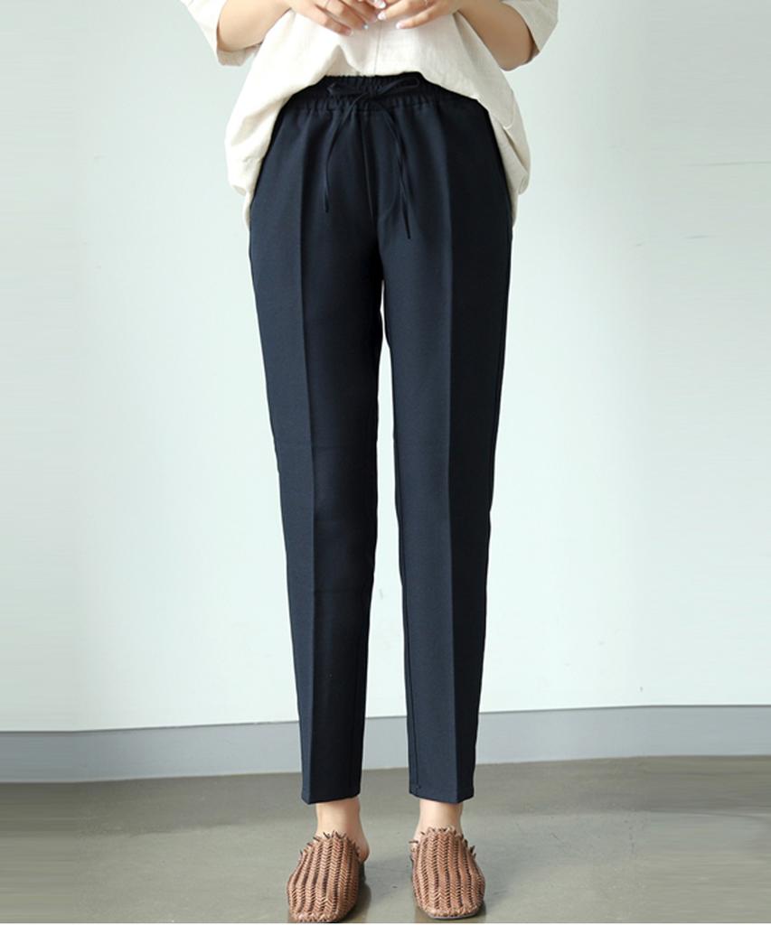 Ppaeppae Perfect Fit! Crooked Waist Slacks