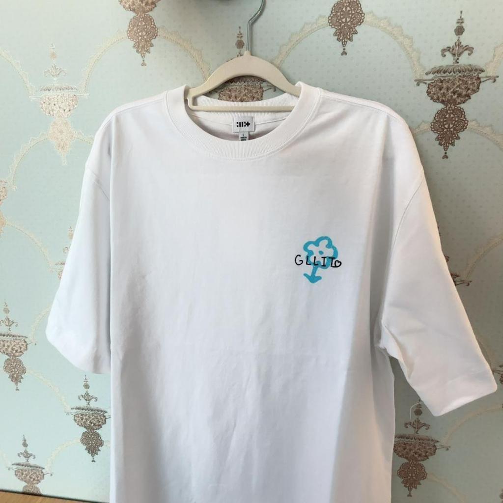 [USED] ILLIT Seoul Concert T-shirt White L size Fan meeting goods No trading card