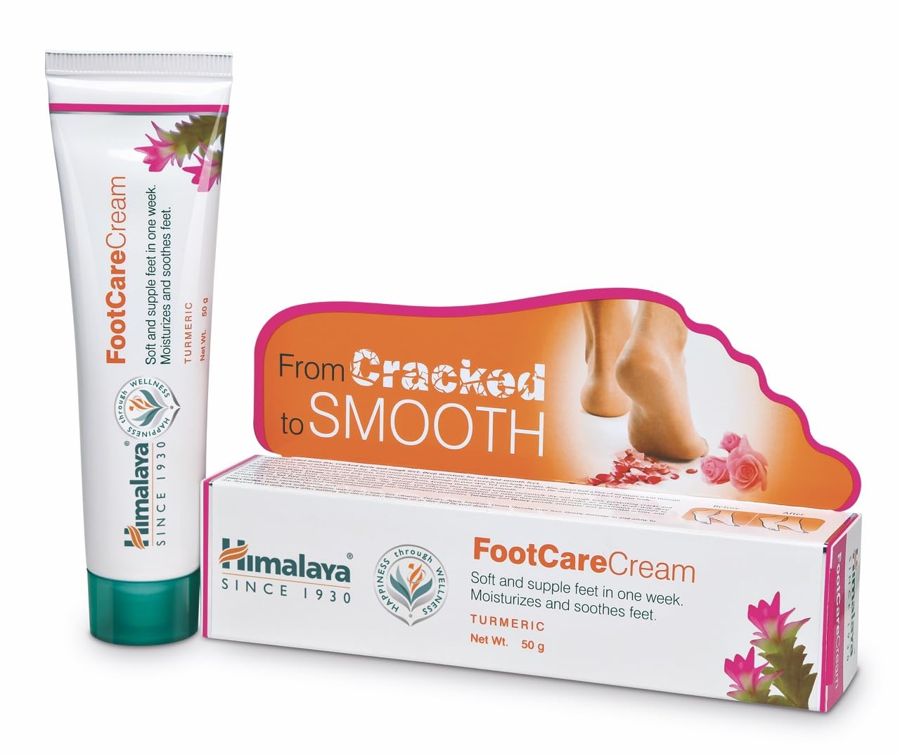 Крем для ухода за ногами Himalaya Wellness, 50 г 50g