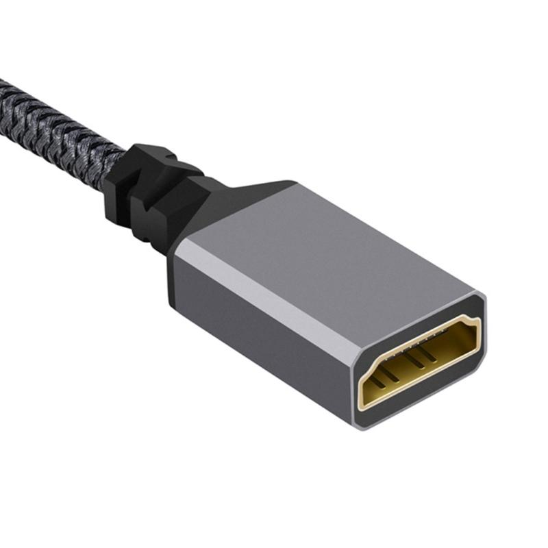 Fast Speed Video Male to Female Connector Cable Conversion Wire Line Supports 4K 60Hz for Home Entertainment