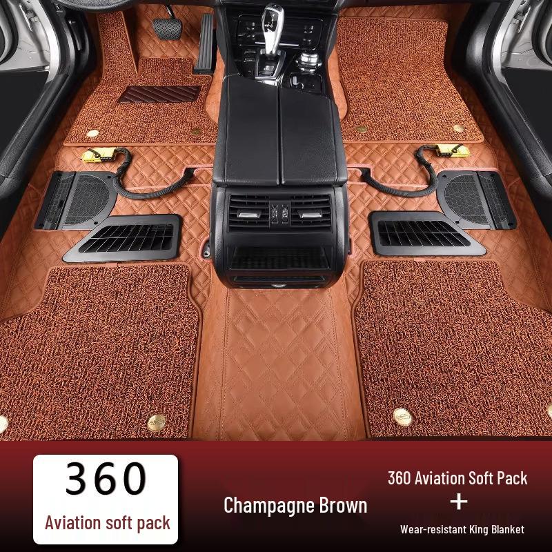 Compatible Floor Mats for Leapmotor C11 (2021-2026) & C10 Models, Fully Enclosed Design