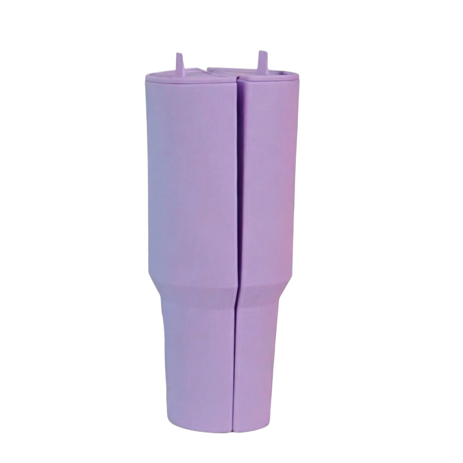 

30/40oz Cup With Inner Liner, Silicone Ice Cream Cup, Inner Liner, Separated Cup, Beverage Cup One Size фіолетовий