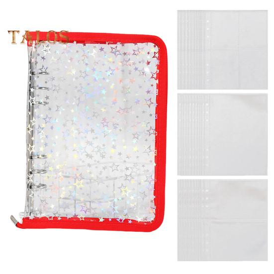 

Органайзер для наклеек, папка-регистратор, А5, книжная оболочка с отрывными листами, блестящая обложка, регулируемый дизайн, многоразовая книга-наклейка, держатель для альбома, дисплей для хранения книг J