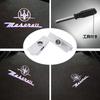 Courtesy Lamp Laser Logo Light Door Welcome Light LED Logo Projection Courtesy Light for Maserati 2-Piece Set Compatible with Maserati (04, Ghibli & Q