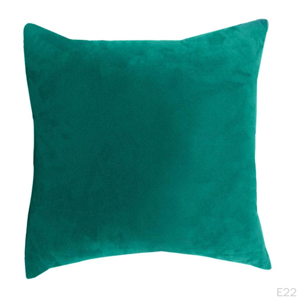 Soild Decorative Square Throw Covers Set Cushion for Sofa Bedroom Car