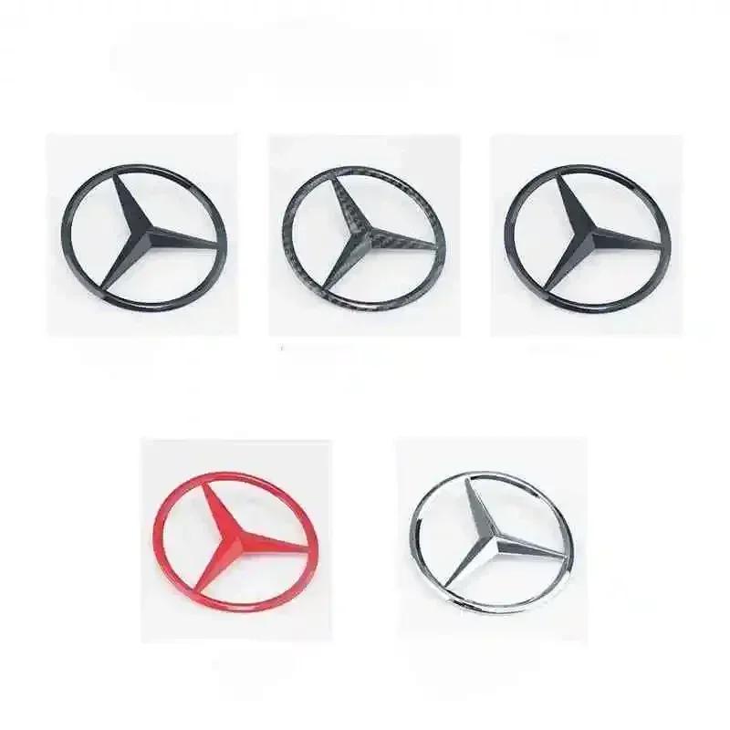 Car Sticker C200 E300 Hot 2026 For Benz 18.8cm Car Front Grille Large Badge Decal for Mercedes Benz AMG A/B/GLA/GLB/GLS/G/C E/GL