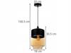 HANGING CEILING LAMP, GLASS PLAFON, LED LAMP