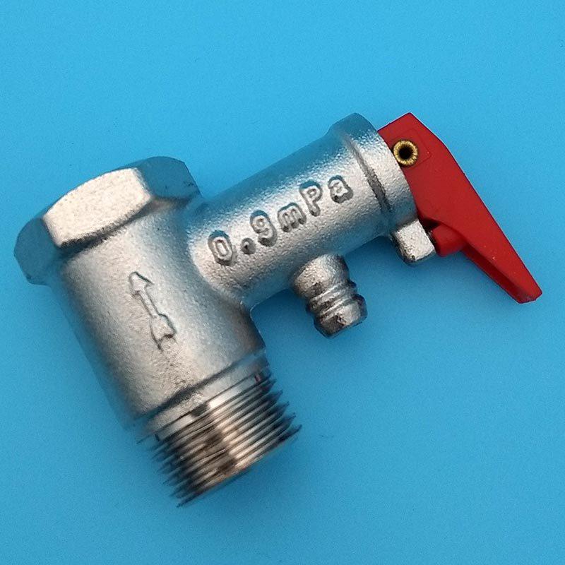 Warmwasserbereiter Druckentlastungs- & Reduzierventil-Set: Sicherheitsventile 0,7 MPa, 0,8 MPa und 0,9 MPa