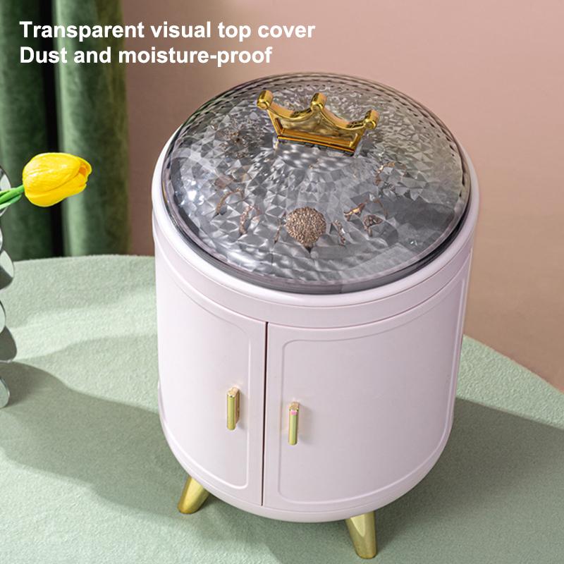 Schreibtisch-Aufbewahrungsbox Kosmetik-Aufbewahrungsbox Halskettenbox Lippenstift-Displaybox Schmuck Schreibtischdekoration Multifunktionale Accessoires