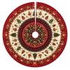 Large Size Christmas Tree Mat Round Xmas Tree Foot Cover Snowman Christmas Tree Skirts  Indoor