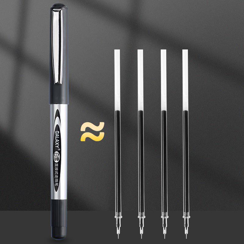 Snow White Quick-Dry Ink Rollerball Pen for Students and Business Use