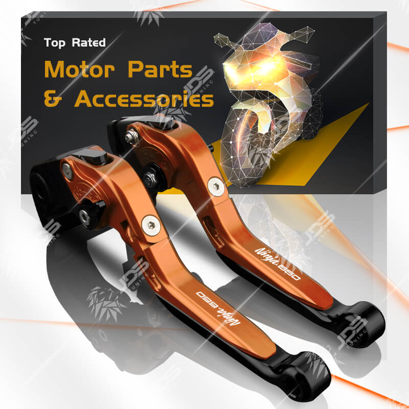 For Kawasaki Ninja 650 Ninja650R ER-6F 2017-Present Clutch Lever Brake Lever Set Folding Handle Levers Motorcycle