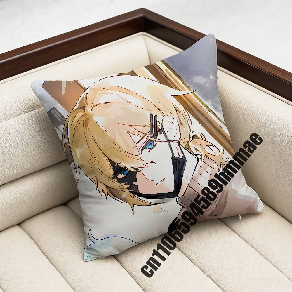 For Dainsleif Genshin Impact Throw Pillow Case Sham 45X45Cm 40X40Cm Square Car Pillowcase Pad Cushion Cover