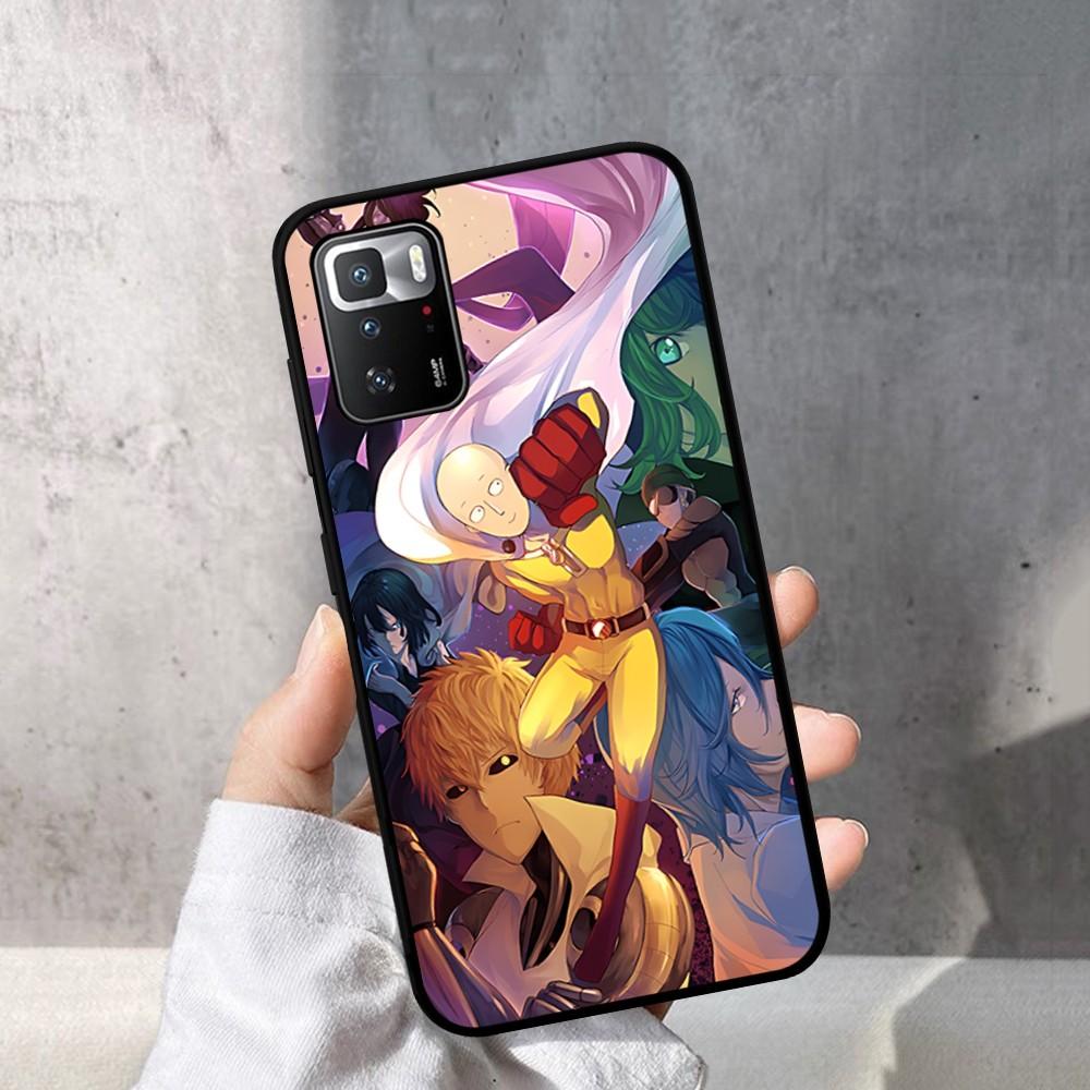 One Punch Man Phone Case For Redmi Note 4 X 5 A 6 7 8 T 9 9S 10 11 11S 11Epro Poco M3 Pro