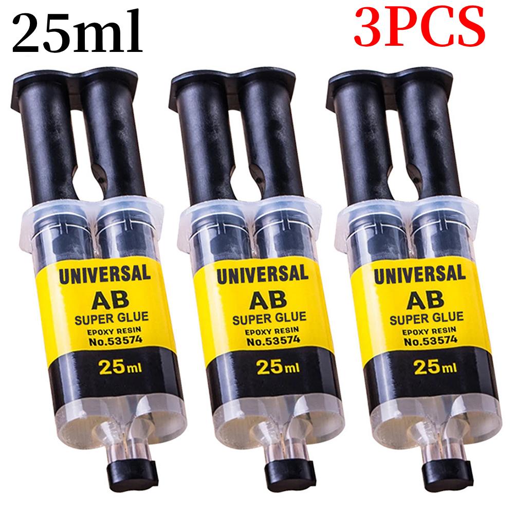 Universeller AB-Kleber Mehrstoff-Epoxidharzkleber 4/25ml Hochfest Wasserdicht Reparaturkleber Für Metall Kunststoff Holz Keramik