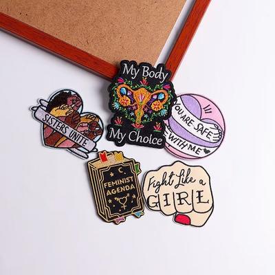 5 Stück/Packung schmelzbare Stickerei-Patches zum Aufbügeln für Kleidung, thermoadhäsive Patches für Jacken, Jeans, Rucksäcke, zum Aufbügeln