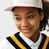Concept College Beige Pink Color Block Ball Cap