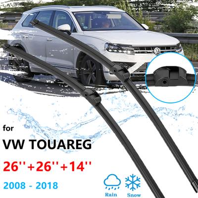 Pre Volkswagen VW Touareg Porsche Cayenne 2008~2018 Predné Zadné Stierače Stierač Zadného Okna Kefy Čistenie