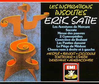 CD SATIE - Inspirations Insolites  CZS7628772 EMI 1990 Germany Classical Used
