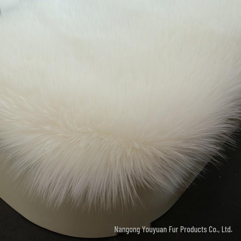 European-Style Faux Wool Plush Rug: Living Room, Sofa, Bay Window, Bedside, Coffee Table, Long-Pile Decor