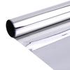 Silver One Way Mirror Window Tint, Solar Reflective Heat Insulation Privacy Film for Home Glass, 50 X 100 CM