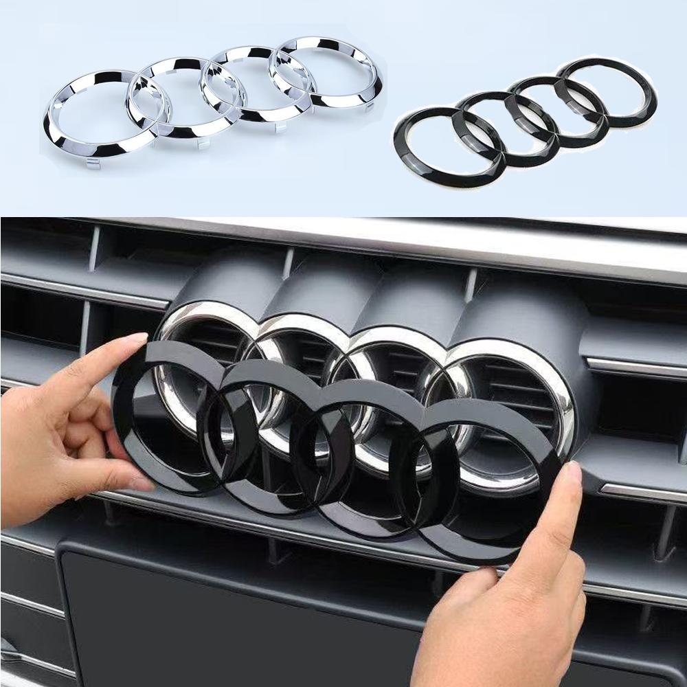ABS Car For QUTTRO hot A1 A2 A3 A4 A5 A6 A7 Q2 Q3 Q4 Q5 Q7 S3 S4 S5 S6 S7 Hood Front Bonnet Grill Rear Trunk Emblem Logo