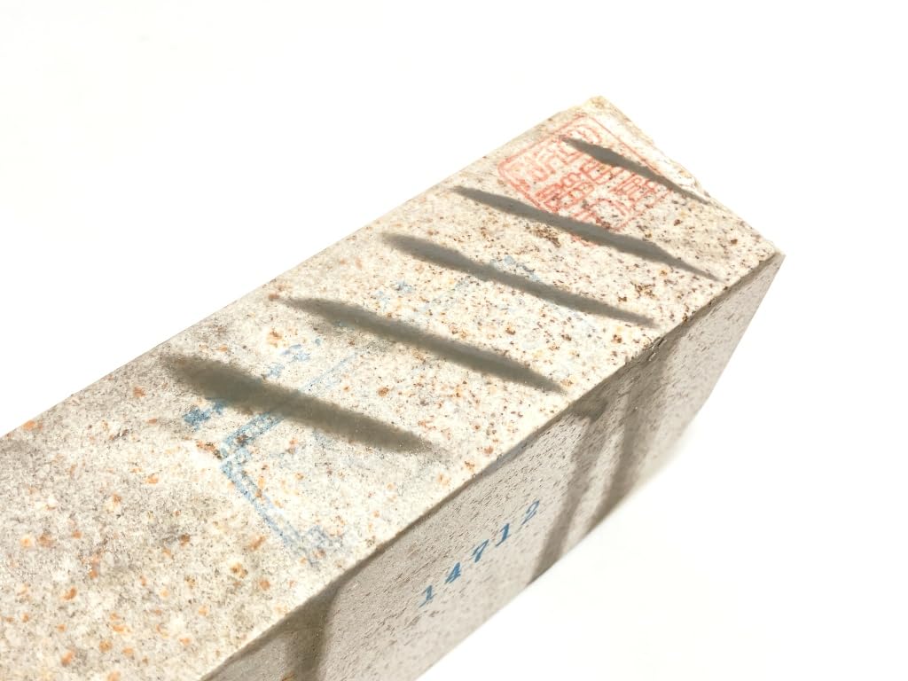 Piatră de ascuțit roșie mică Natural Iyo, nume, Karakawamurayama, stea, neutru, #12 / 1,129g